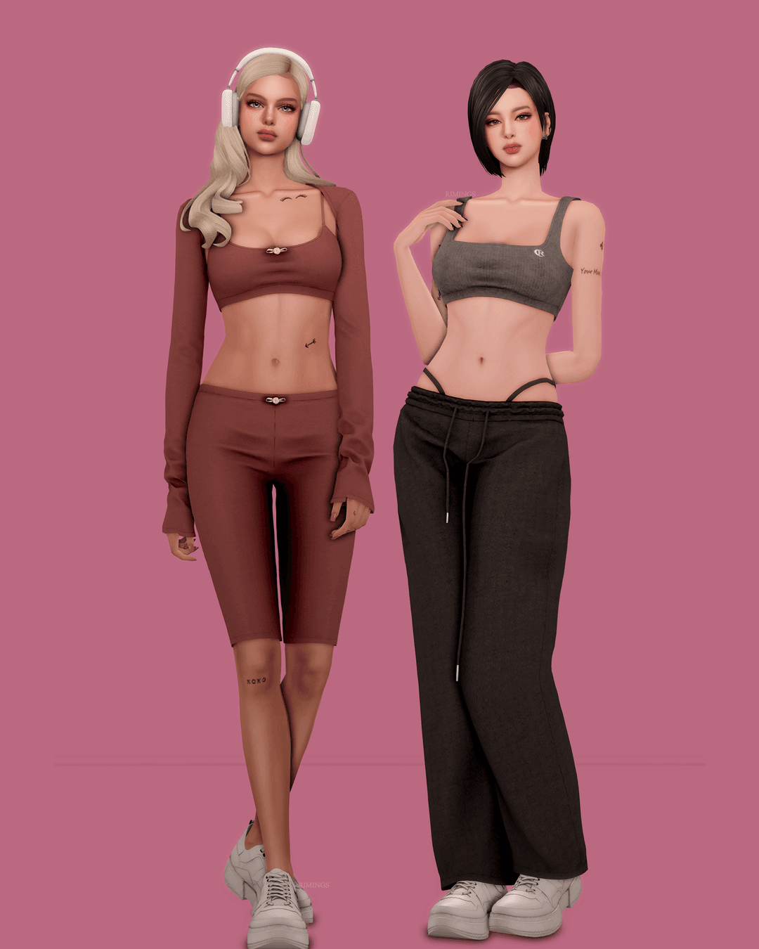 Галерея мода Сет одежды Urban Sporty Setup Set #1